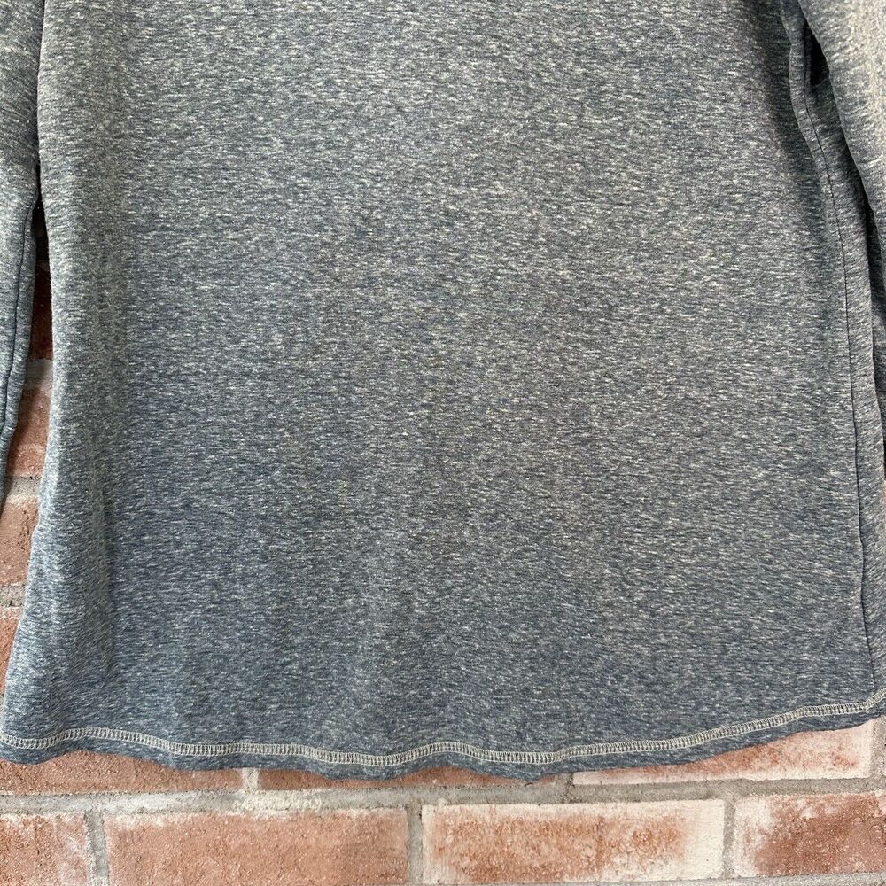 Soft Surroundings Button Accent Sweater Marbled Blue Medium - Picture 2 of 9